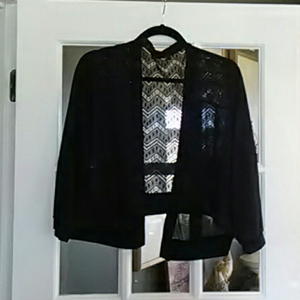 EXTRA TOUCH Sweater Jacket for Women - Picture 3 of 4